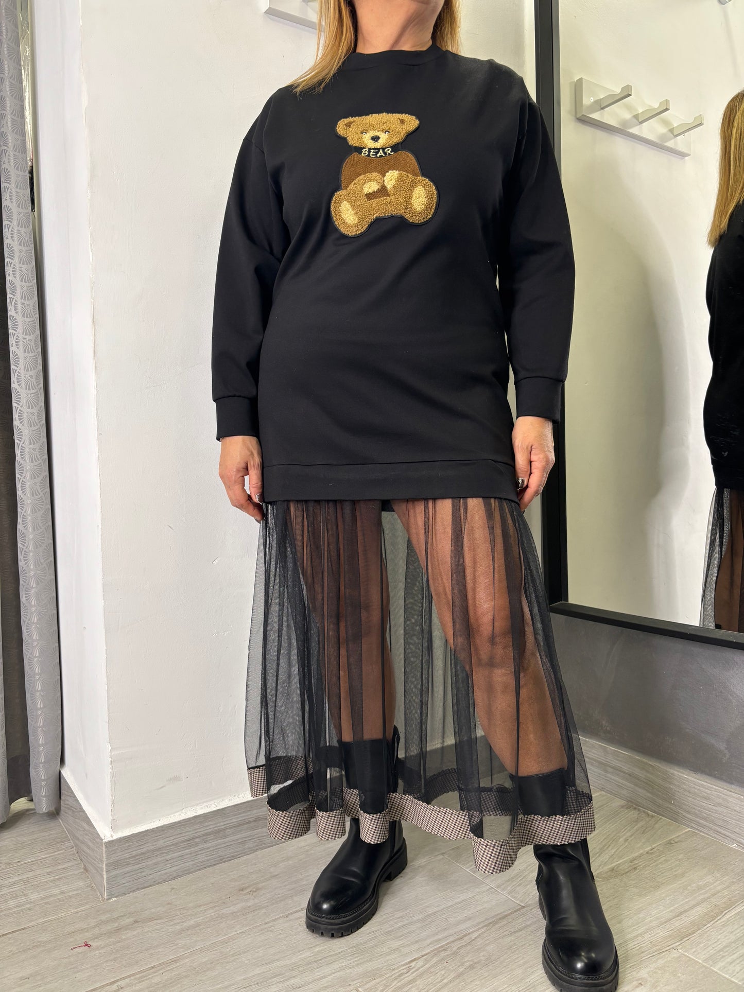 Abito Teddy Nero