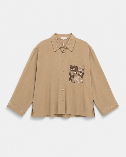 Camicia Emma Beige
