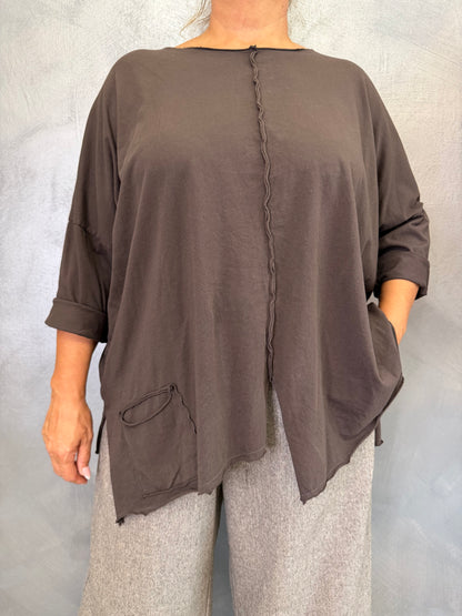 Maglia Wendy Ofelia Marrone