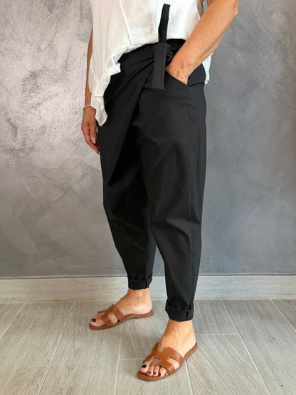 Pantalone Sun Pareo Summer Nero