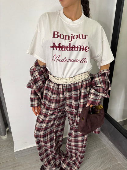 T-Shirt Bonjour Madame Vicolo