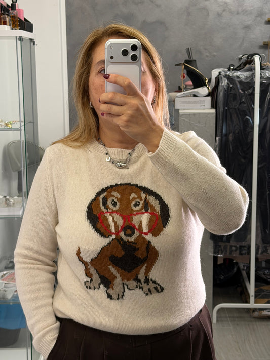 Maglioncino Bau Burro