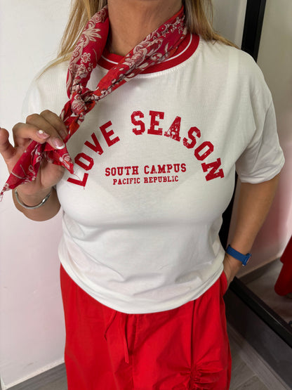 Maglietta South Campus Rossa