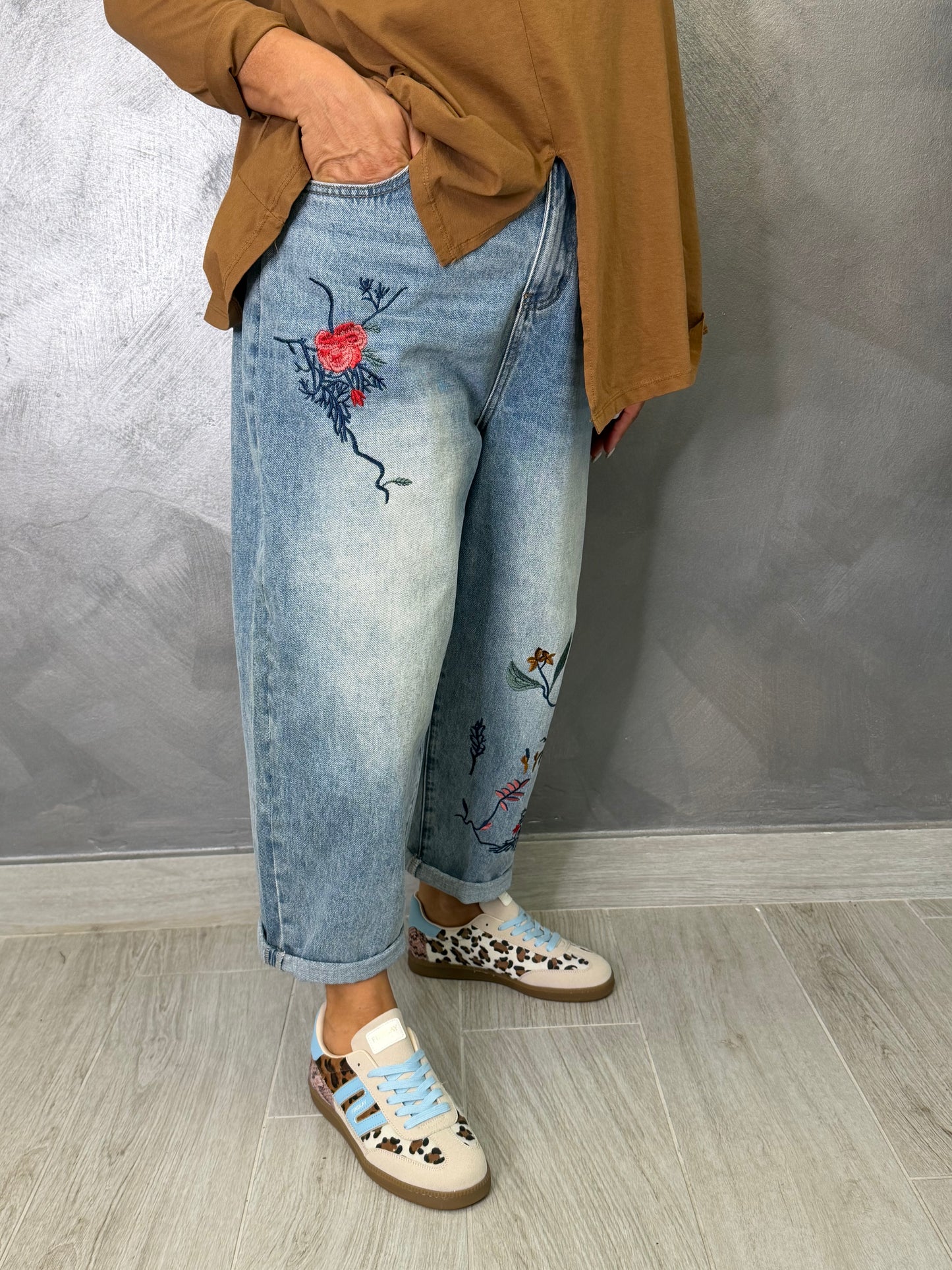 Jeans Wendy Floreali