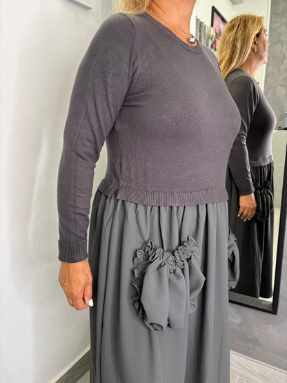 Abito Tabata Grigio