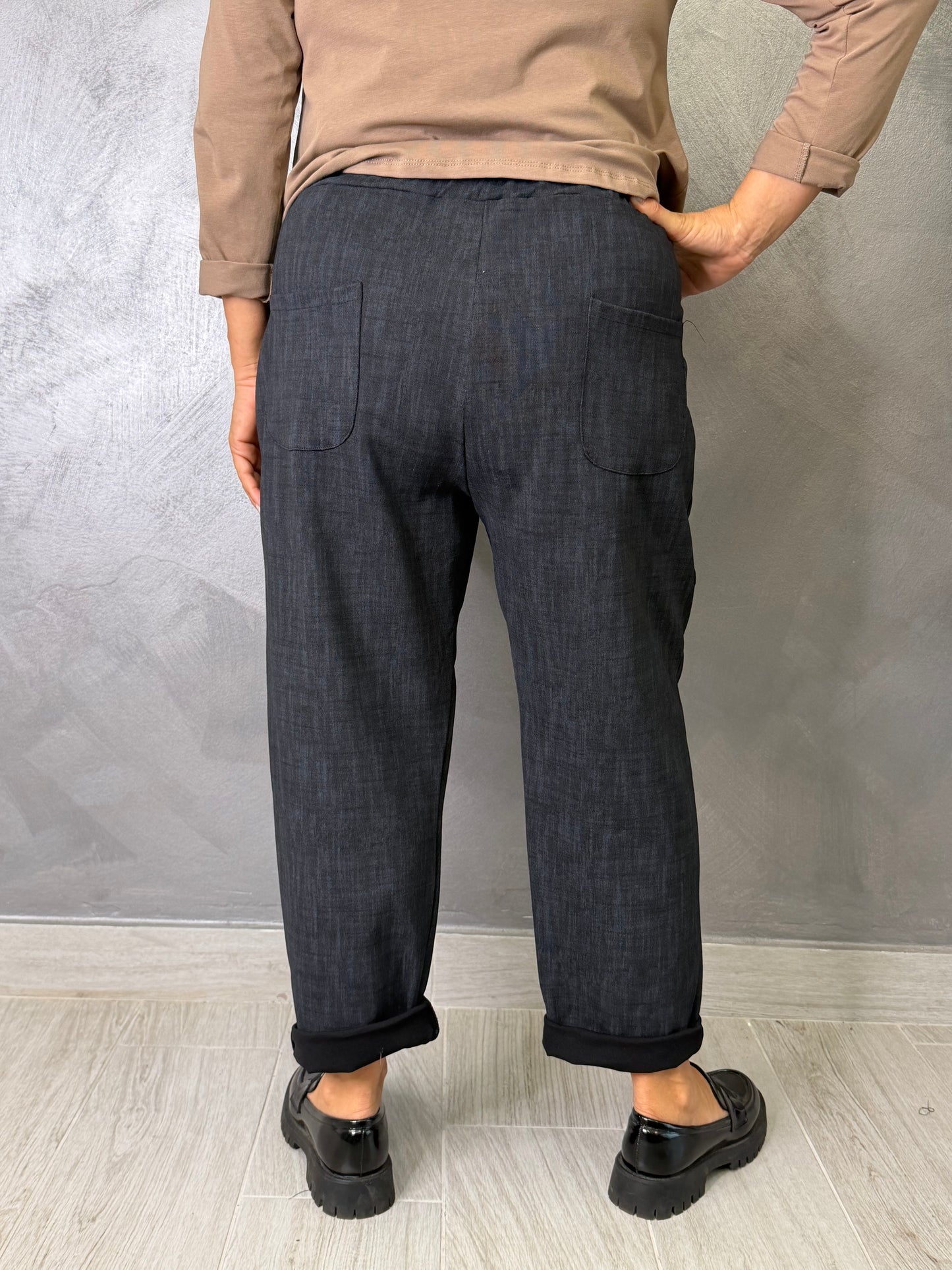 Pantalone 158C Emily Nero