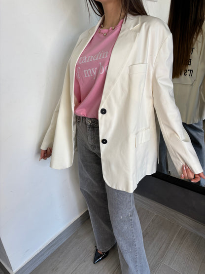 Giacca Bianca Vicolo