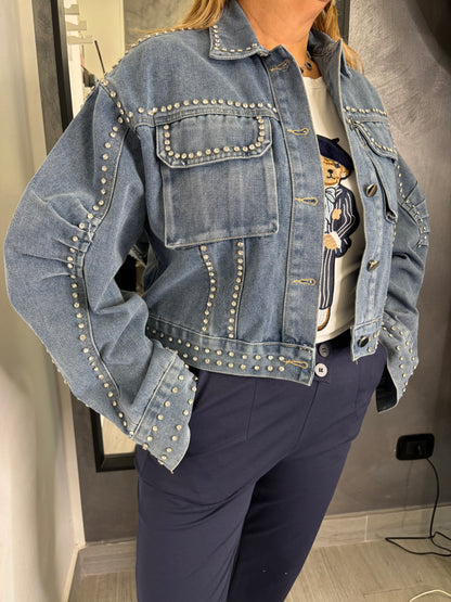 Giubbotto Jeans Shine