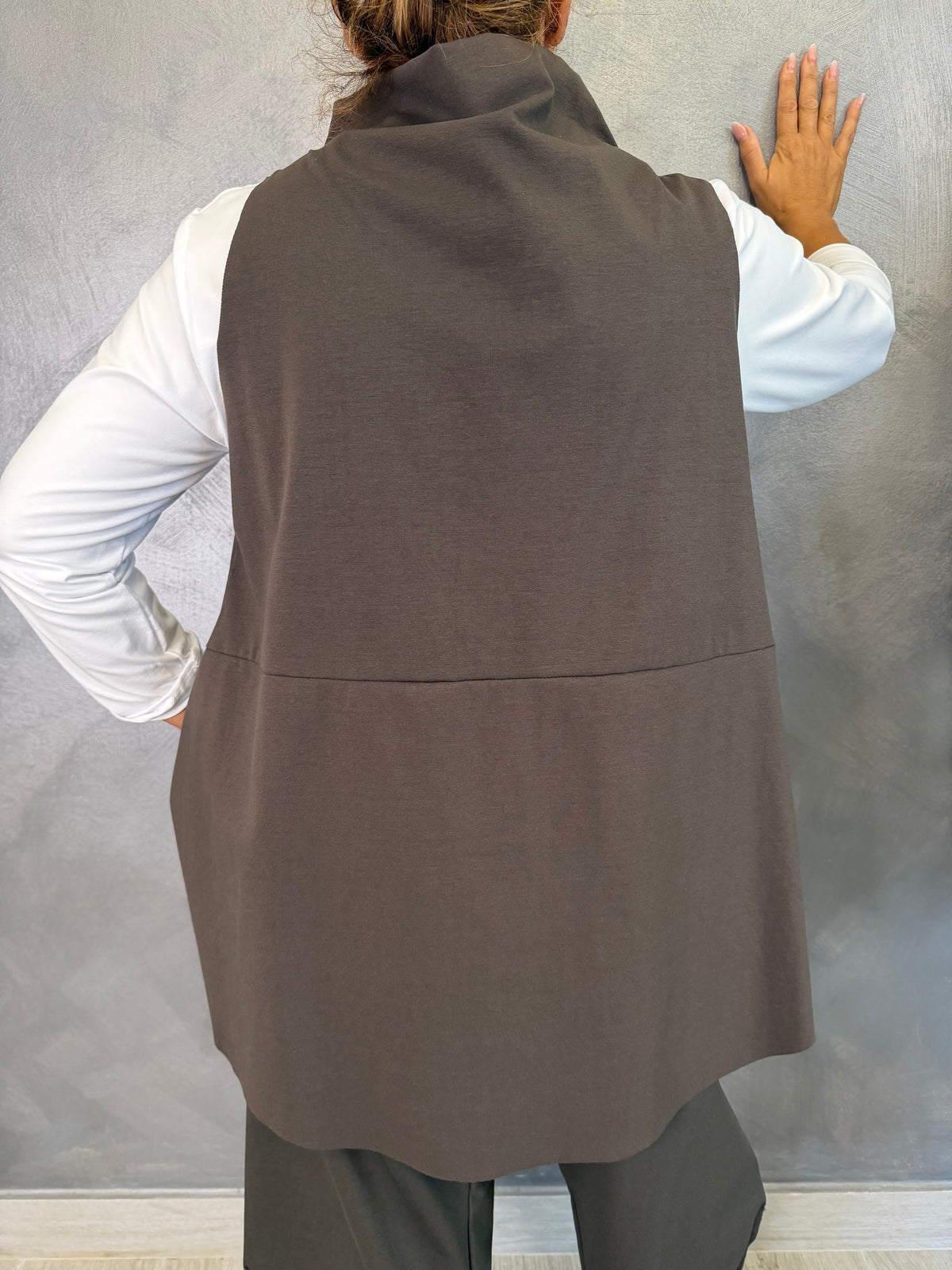Gilet Wendy Marrone