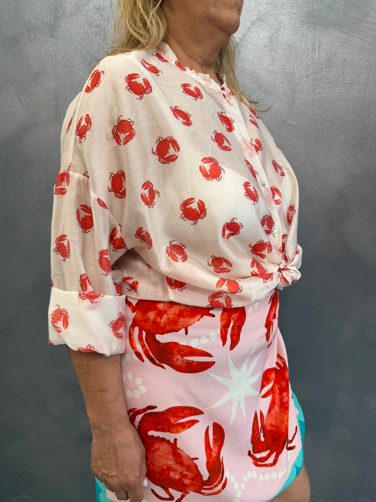 Camicia Granchio Burro