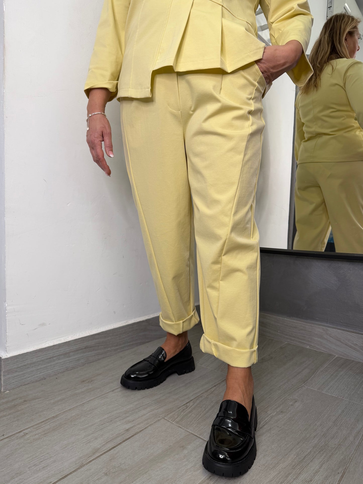 Pantalone Sun Olivia Giallo