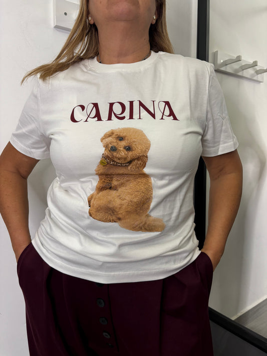 T-Shirt Barboncino Carina Lumina