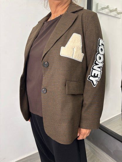 Giacca Looney Marrone