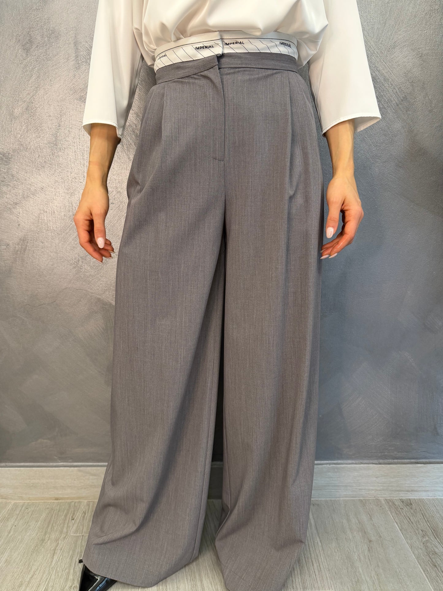 Pantalone Grigio Chiaro Imperial