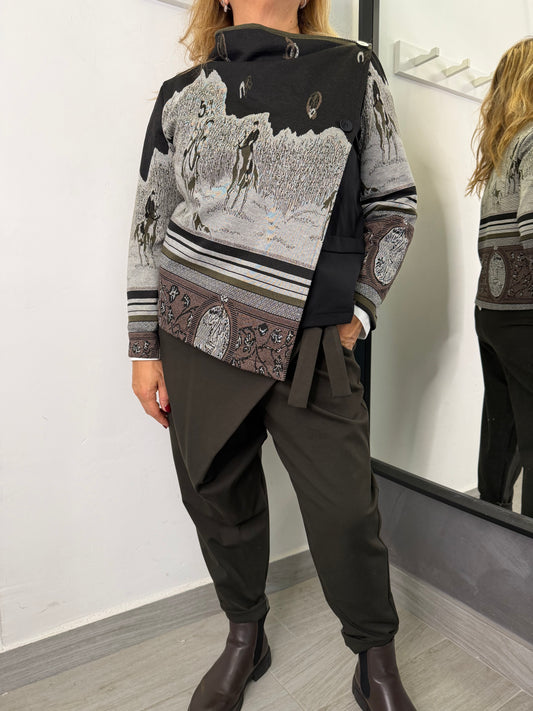 Pantalone Sun Pareo Winter Verde Bottiglia