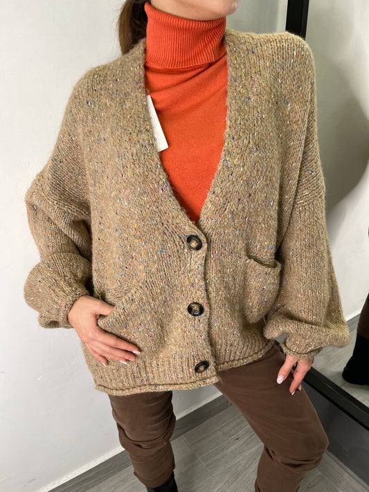 Cardigan Filo Colorato Haveone