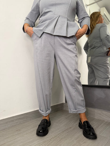 Pantalone Sun Olivia Grigio Chiaro