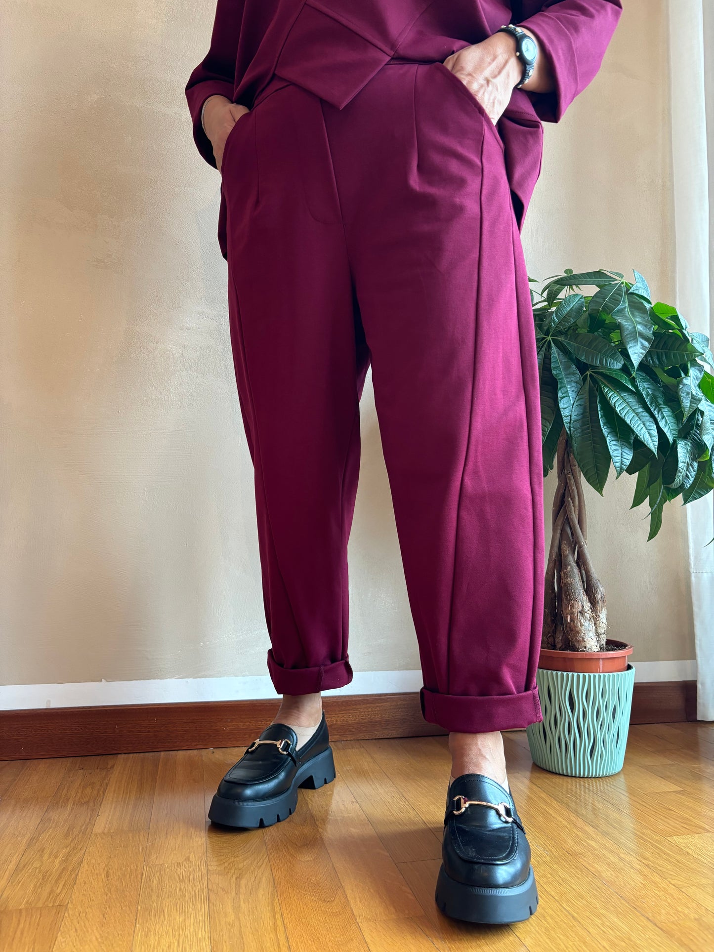 Pantalone Sun Olivia 2.0 Bordeaux