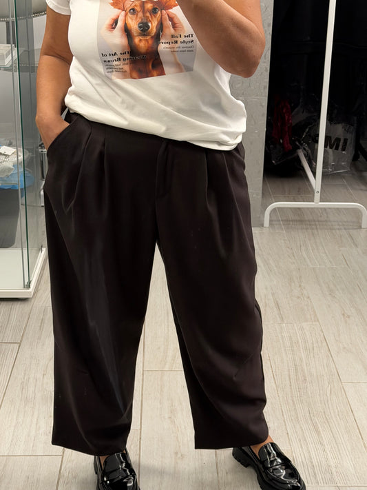Pantalone Baggy Marrone Vicolo
