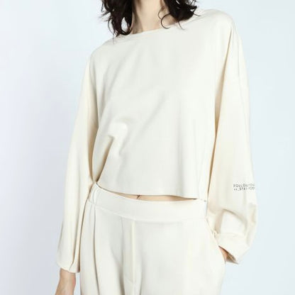 Felpa Cropped Imperial