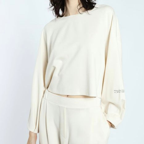 Felpa Cropped Imperial