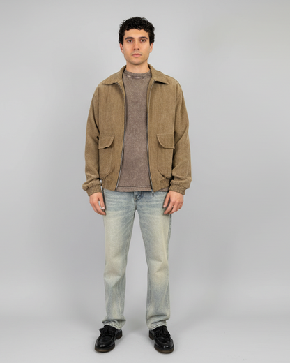 Giacca Sand Wash Camel