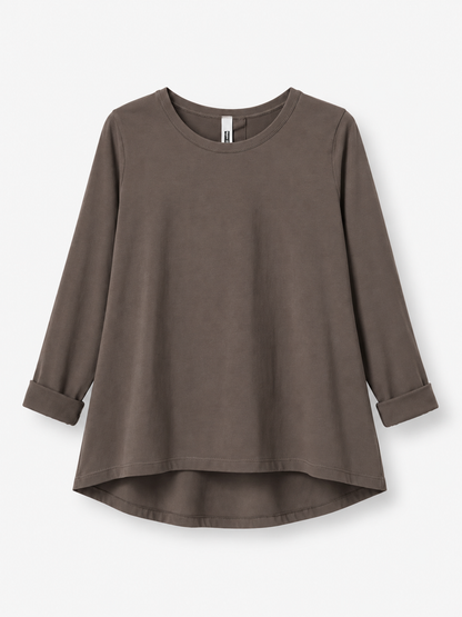 T-Shirt Casual Wendy Marrone