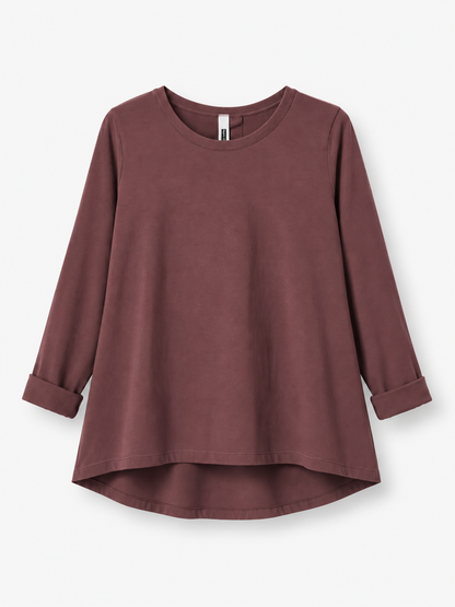 T-Shirt Casual Wendy Bordeaux