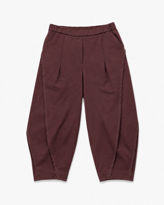 Pantalone Wendy Balloon Bordeaux