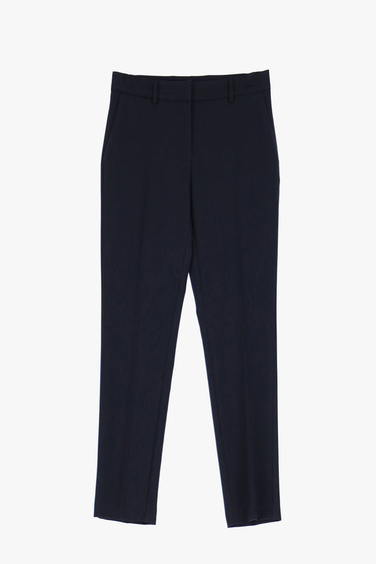 IMPERIAL - Pantaloni slim-fit monocolour con piega stirata