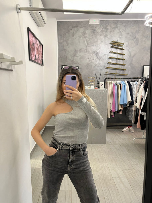 Maglia Mono Spalla Grigia