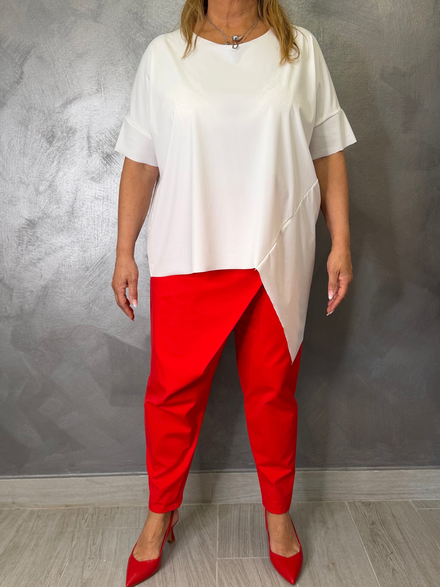 Pantalone Sun Pareo Rosso