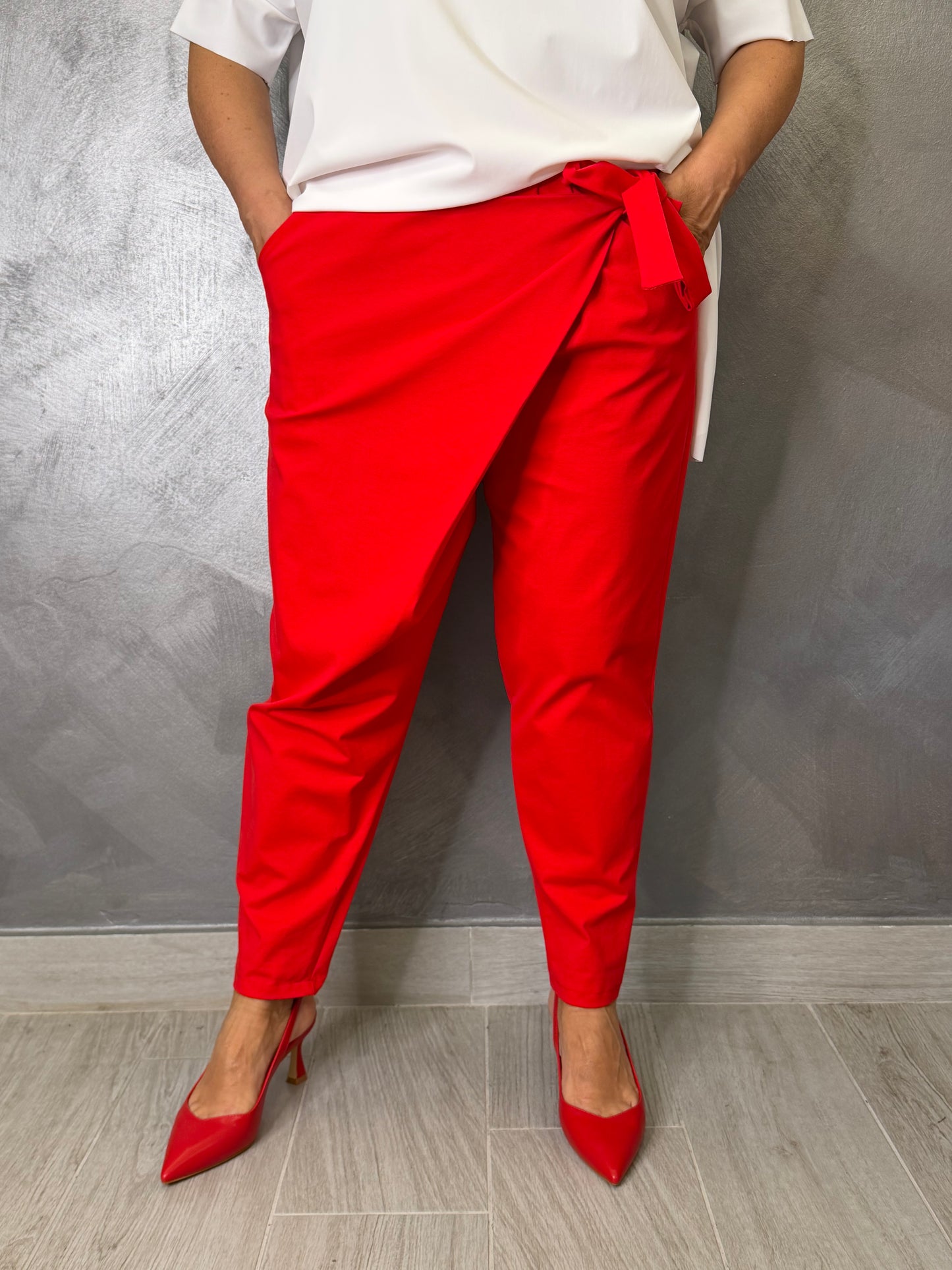 Pantalone Sun Pareo Rosso
