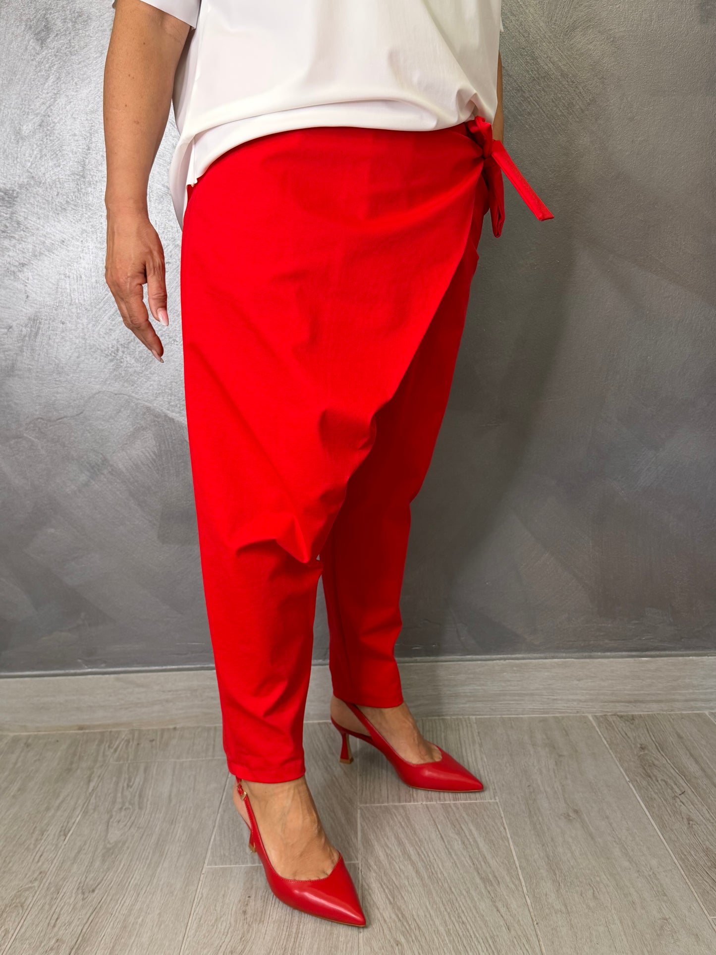 Pantalone Sun Pareo Rosso
