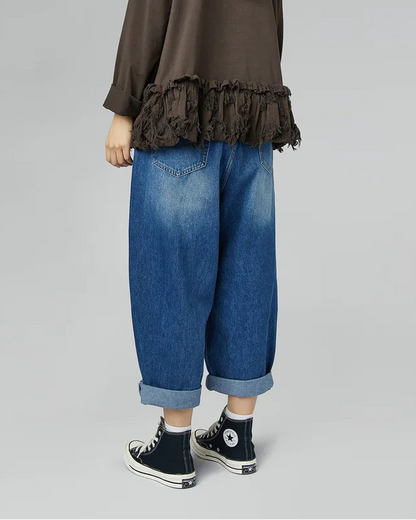 Jeans Wendy Ricami Floreali