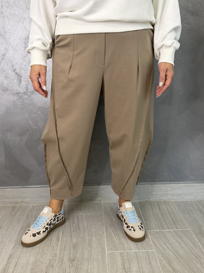 Pantalone Wendy Balloon Tortora
