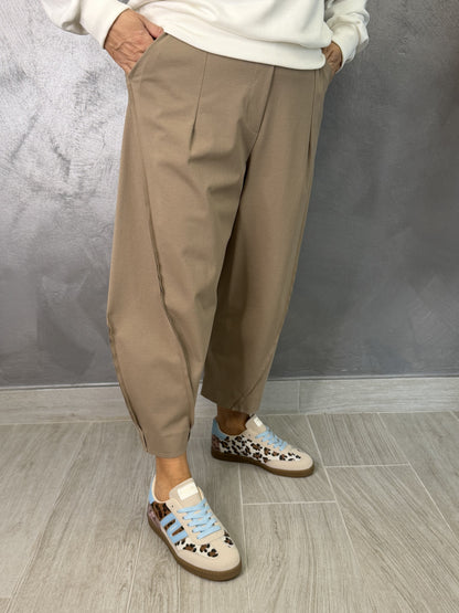 Pantalone Wendy Balloon Tortora