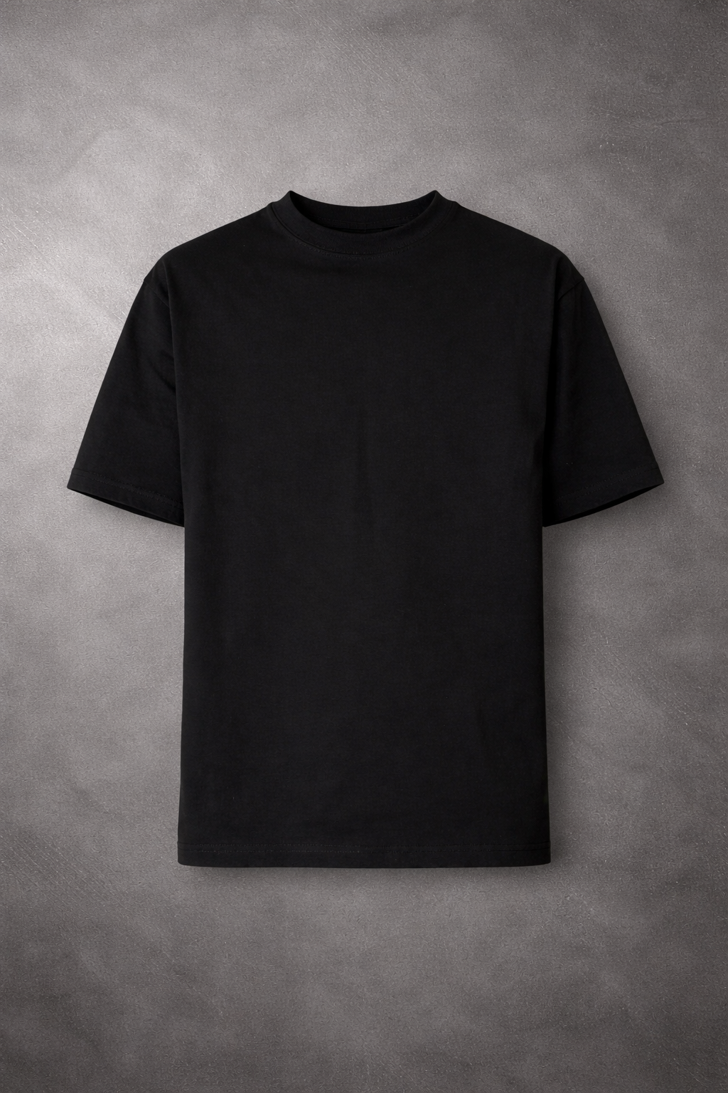 T-Shirt Raw Edge Black