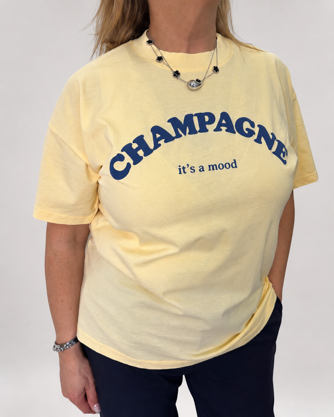 T-Shirt Vicolo Champagne Gialla