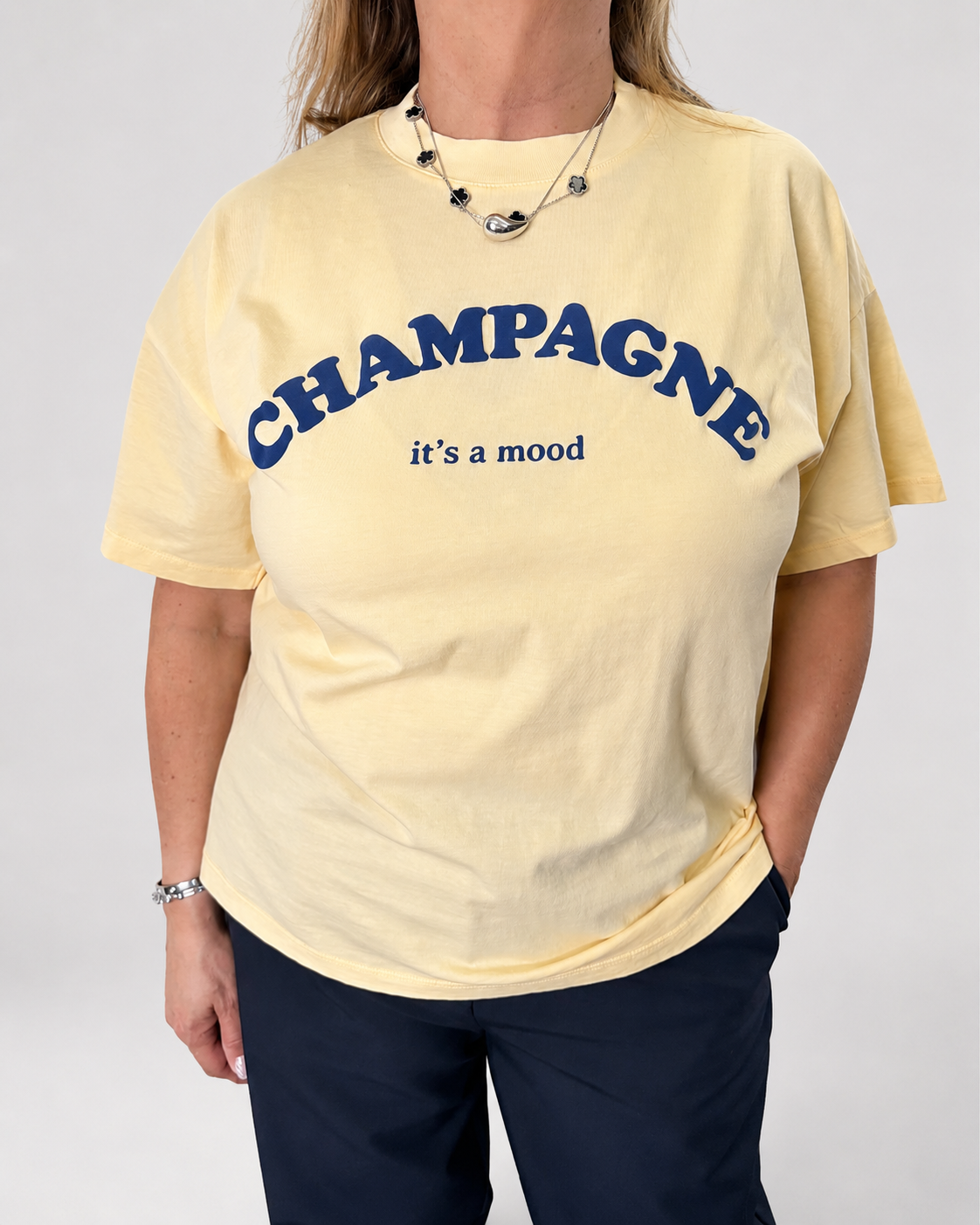 T-Shirt Vicolo Champagne Gialla