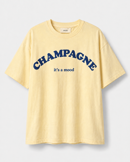 T-Shirt Vicolo Champagne Gialla