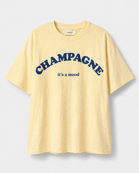 T-Shirt Vicolo Champagne Gialla