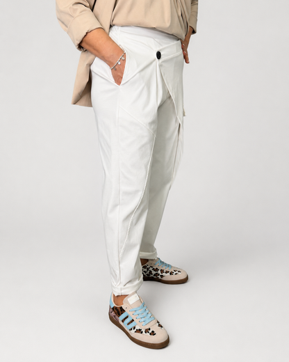 Pantalone 158C Cristel Bianco