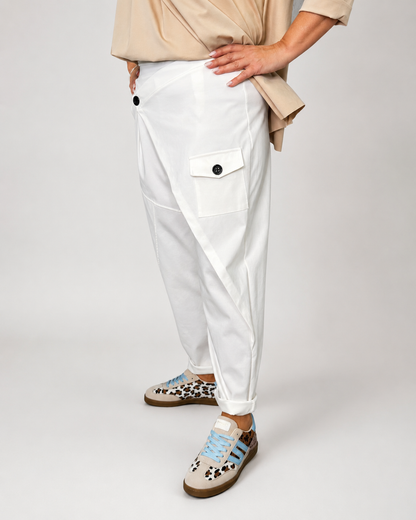 Pantalone 158C Cristel Bianco