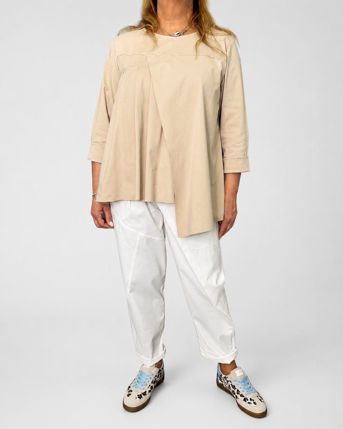 Pantalone 158C Cristel Bianco