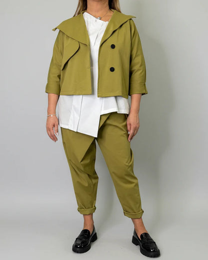 Pantalone Sun Pareo Verde Olio